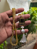 100 beads hajre- aswad pendent tasbeeh
