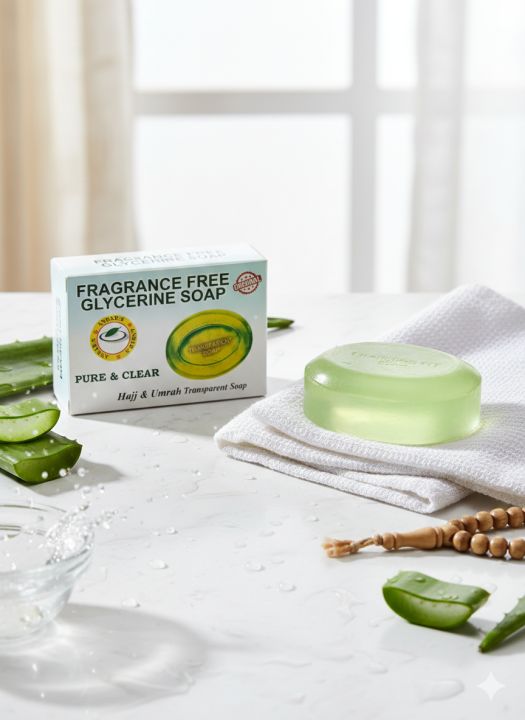 Fragrance free soap/ Umrah soap/ glycerin soap