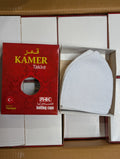 Pack of 12 / Handmade Turkish Style Cotton Knitted Prayer Cap | Flexible Fit