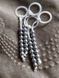 Silver beads Tawaf Tasbeeh  Bead Counter for Hajj & Umrah
